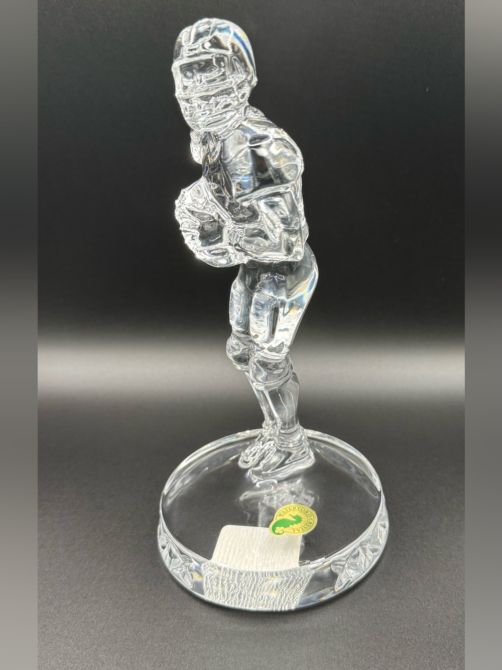 Waterford Crystal Football Player